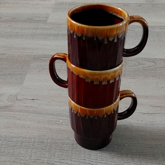 Vintage Stacking mugs from japan - Picture 1 of 3